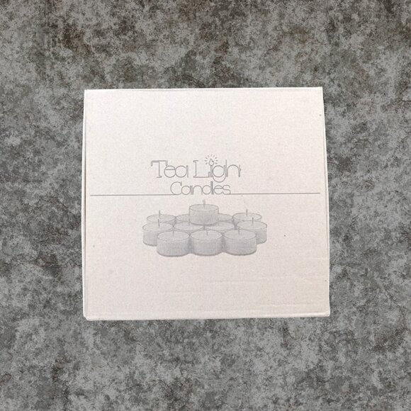tea light candles 50 count NEW - Picture 2 of 3